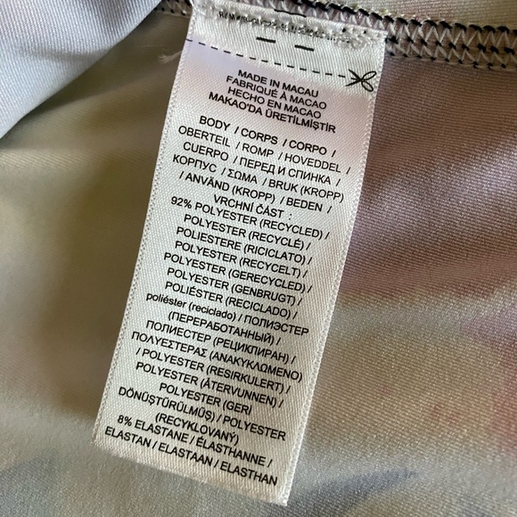 Ralph Lauren RLX  Multicolor Floral Quarter Zip Top Small Active Wear Golf - Picture 5 of 8